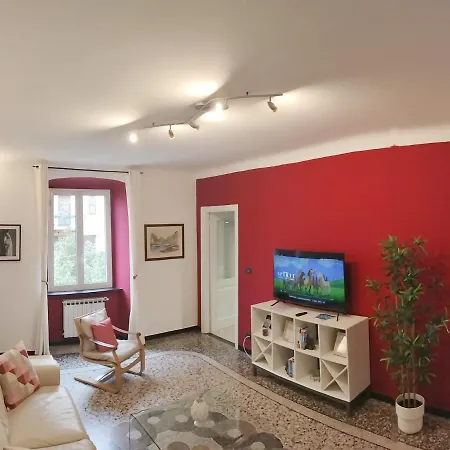 Apartamento Principe Station & Castelletto-flatx4-optional Parking Génova
