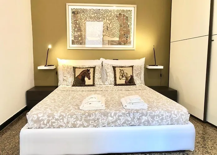 Principe Station & Castelletto-flatx4-optional Parking شقة جنوة